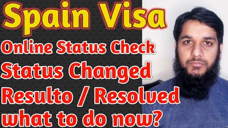 Spain Visa Online Status Resolved [ Urdu / Hindi ] UY Consultant