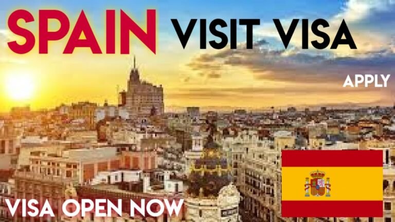 Spain Visit Visa Open || Spain Visa Requirments || Tourist Visa