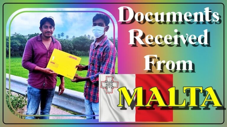 Subscriber Documents Received from Malta 🇲🇹 |Telugu Vlogs | Satish Abroad Jobs & Vlogs