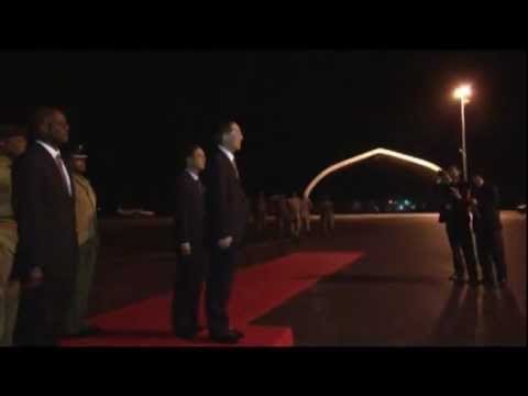 Taiwan's Foreign Minister Arrives St. Kitts Nevis