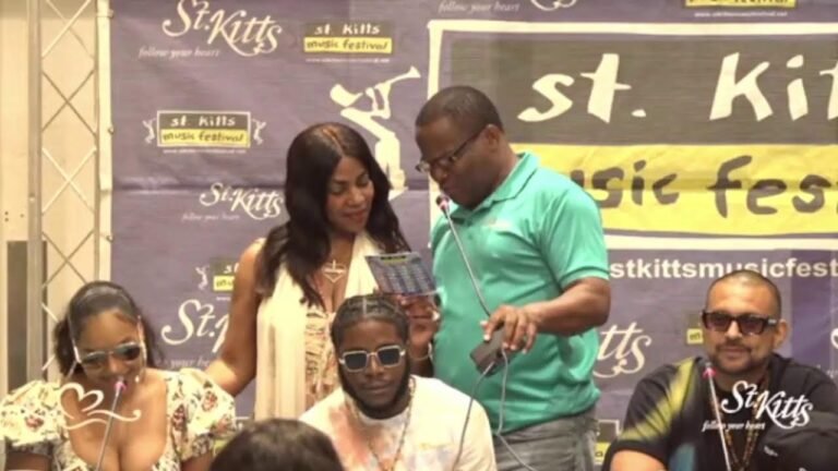 The St. Kitts Music Festival Press Conference – 24 Jun 2022