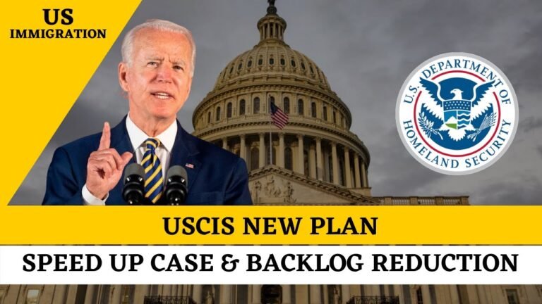 USCIS New Plan : Speed Up Case & Backlog Reduction | US Immigration