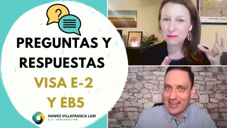 Visas E-2 y EB5 – Q&A a la abogada de inmigración Kalani Hawks, con Pablo León