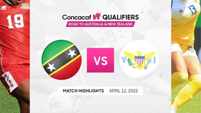 WWCQ GS 2022 Highlights: Saint Kitts and Nevis vs United States Virgin Islands