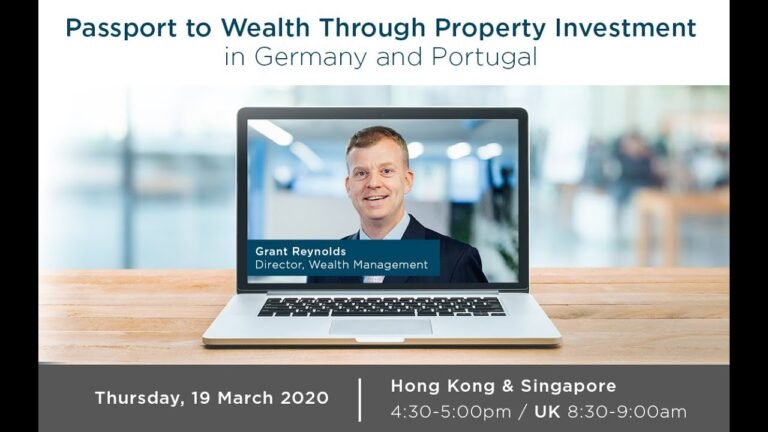 Webinar | Passport to Wealth Through Property Investment in Germany and Portugal by Grant Reynolds