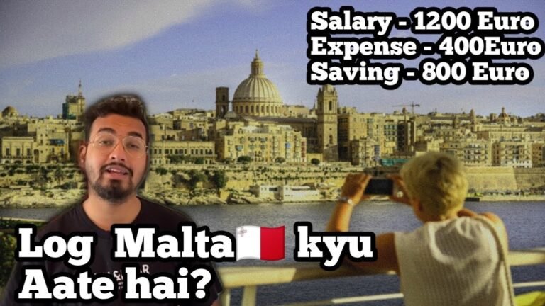 Why people Come to Malta for Work ? Jobs | Salary | Work Permit | Savings