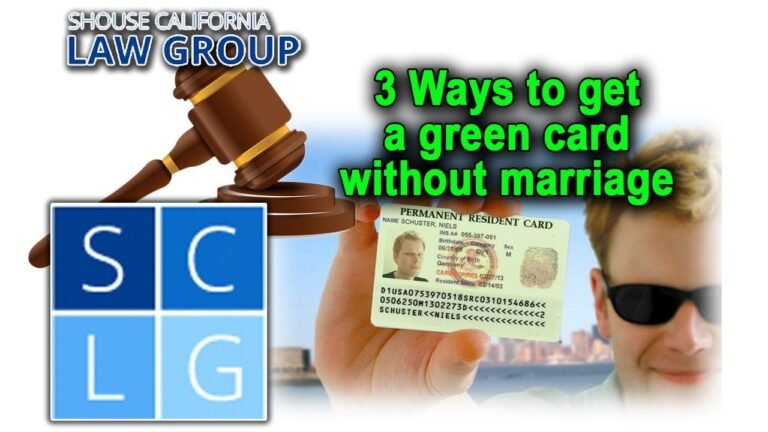 3 ways to get a green card without marriage