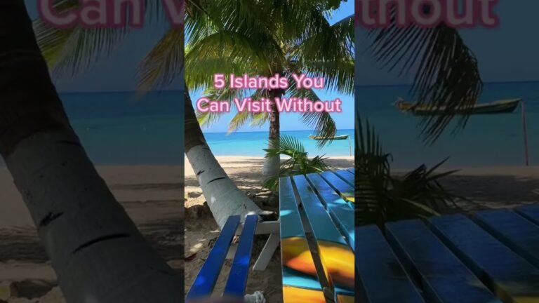 5 Islands you can visit without a passport! #shorts #tiktok #travel