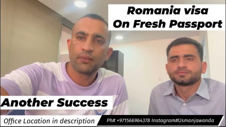 Another success || Got Romania Visa on fresh Passport