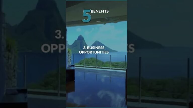 Benefits of Citizenship by Investment Programme of Saint Lucia Benefits of Citizenship by Investment Programme of Saint Lucia