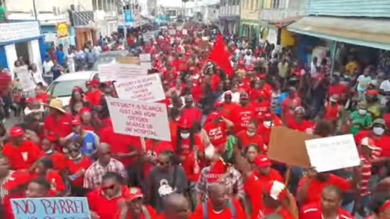 [Better Quality] Get Rid A Dem! Massive Freedom March By SKN Labour Party | ModelCop Shaq