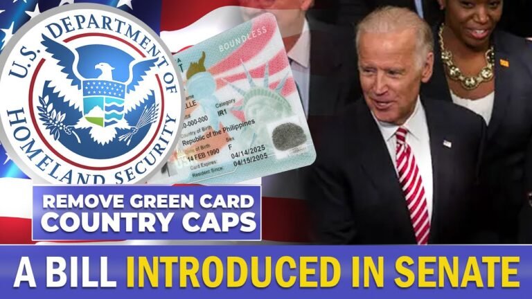 Breaking Immigration News : Bill to Remove Green Card Country Caps Introduced in Senate | USCIS