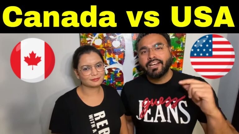 CANADA vs USA | Which Is Better | Canada Couple Vlogs