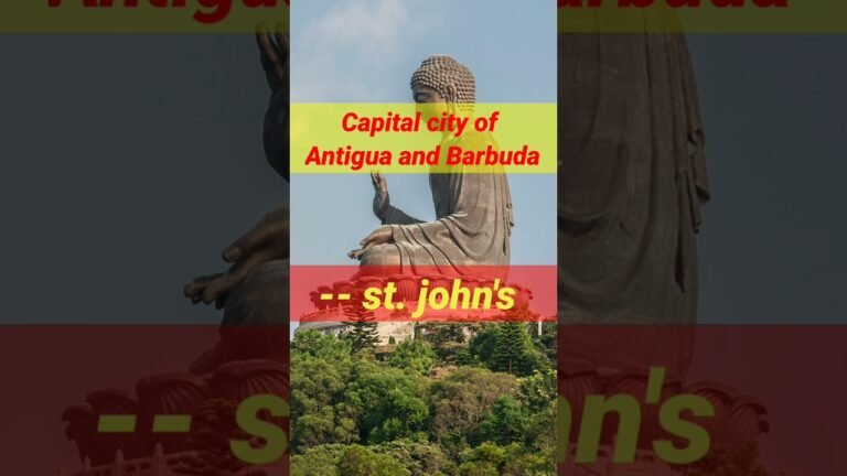 Capital of Antigua and Barbuda | Capital of every country in the world |#shorts #upsc #gk