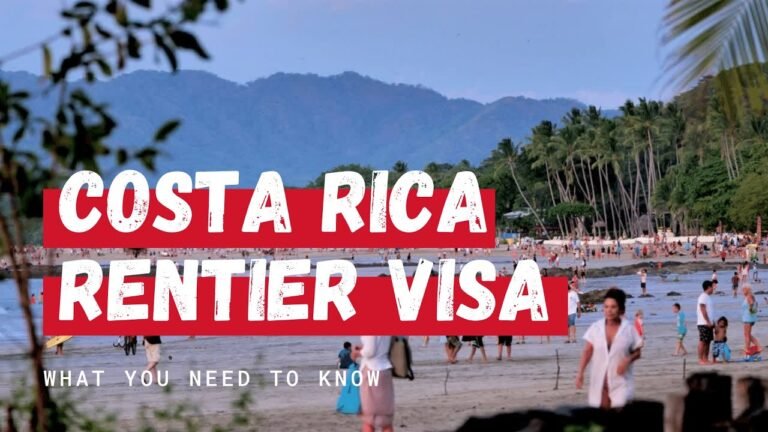 Costa Rica Rentier Visa | Costa Rica Temporary Residency Visa | Costa Rica Rentista