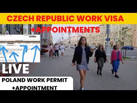 Czech Republic Work Visa 2022,Czech Republic Work Permit Visa August2022,Poland Visa Appointment2022