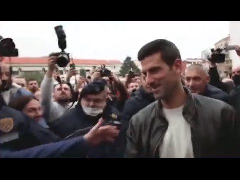 Djokovic made honorary citizen of Montenegrin town