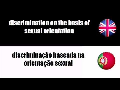 ENGLISH PORTUGUESE   discrimination on the basis of nationality