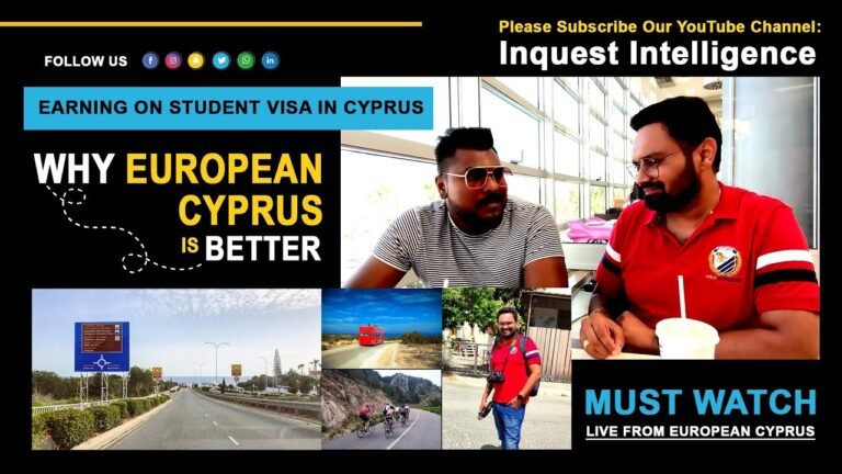 Earning In European Cyprus On Student Visa | Student Experience | Life In Cyprus | Indian