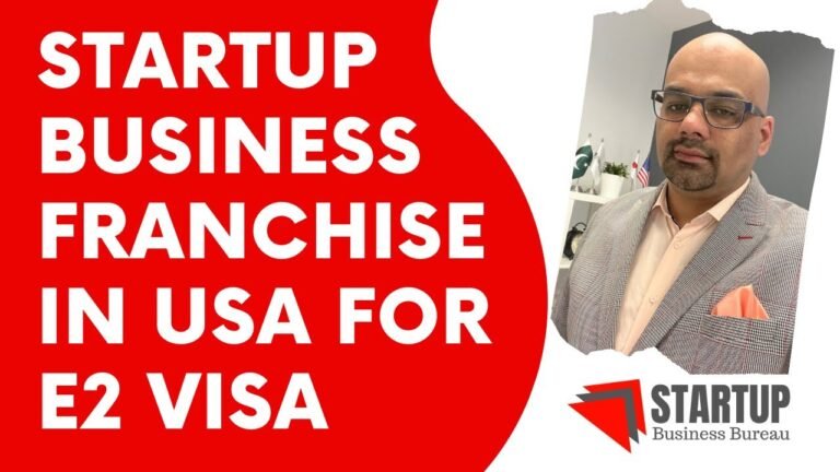 Franchise Business Opportunity in USA | Startup Business | E2 Visa Investment | American Dream