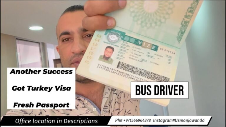 Got Turkey Visa || Another success || Fresh Passport on Bus Driver