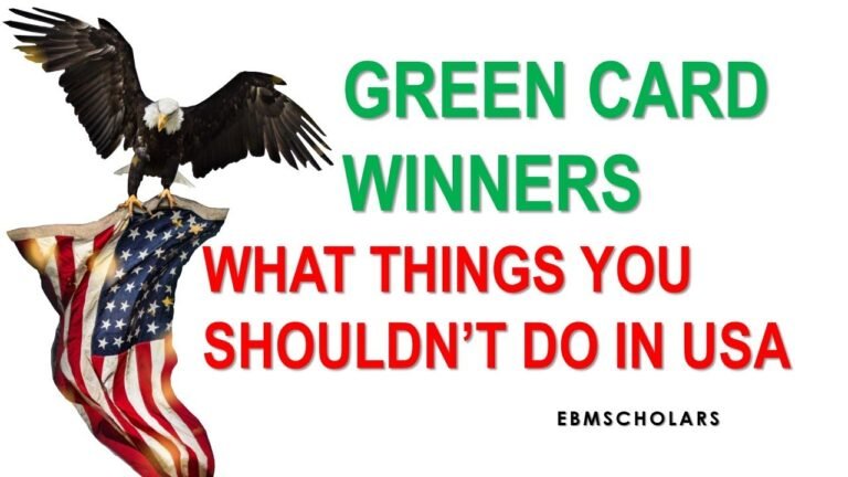 Green Card Lottery Winners: What things you should do after arriving in USA