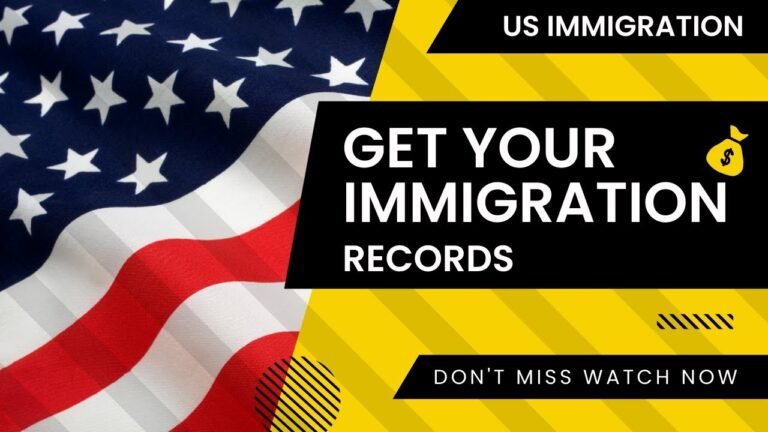 HOW CAN YOU OBTAIN YOUR IMMIGRATION RECORDS?