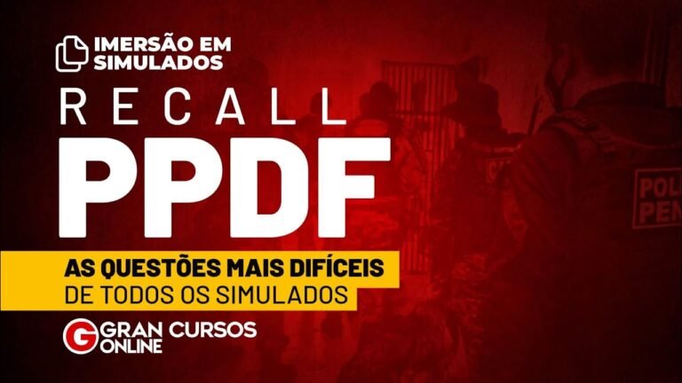 Imersão em simulados – Recall PPDF