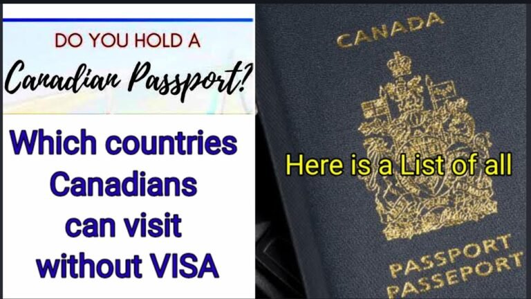 In which countries CANADIAN passport holders can visit without any visa |List of visa free countries