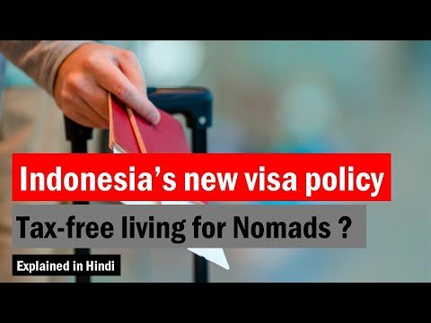 Indonesia’s new visa policy, which allows travellers to live tax-free | Indian Express | Explained