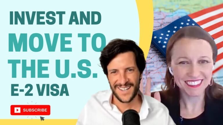 Invest and move to the U.S. in less than 12 months – E2 visa