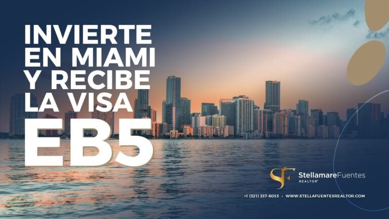 Invierte en Miami – Nexo y recibe la residencia permanente – visa EB5