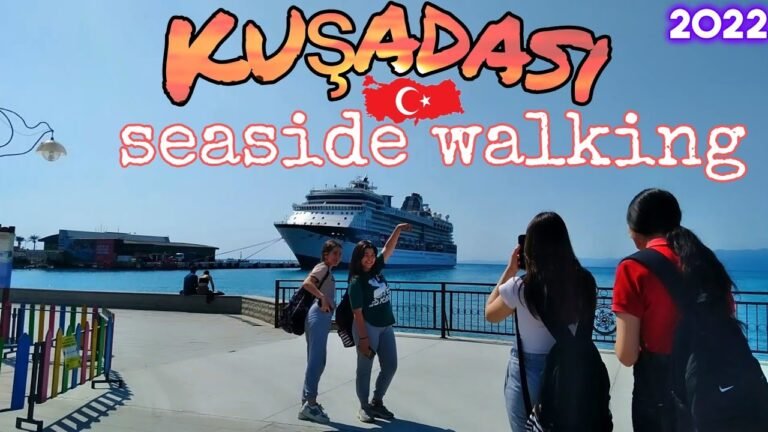 Kuşadasi sahil/seaside walking | KUSADASI TURKEY