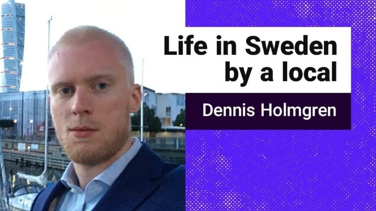 Life in Sweden by a Local | Game Artist | Dennis Praetorius Holmgren