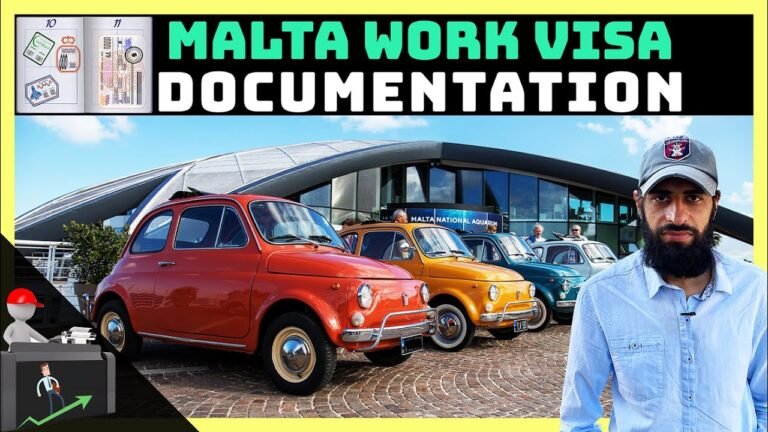 Malta Work Visa Documentation 2021|Malta Work Permit for Pakistanis and Indians