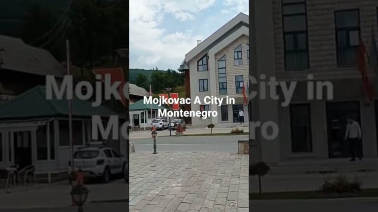 Mojkovac A Small City In Montenegro #shorts