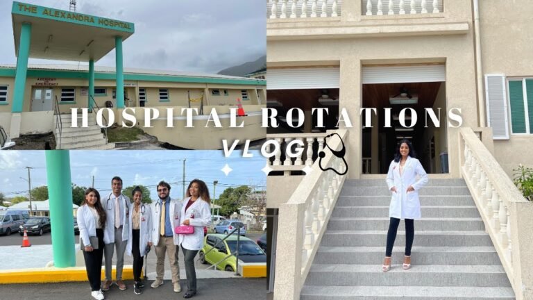 My First Medicine Hospital Rotation on St. Kitts & Nevis | Medical University of the Americas |