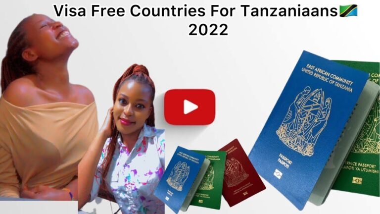 Nchi 72 Unazoweza kwenda bila VISA  Ukiwa na Passport ya Tanzania (Visa Free Countries)