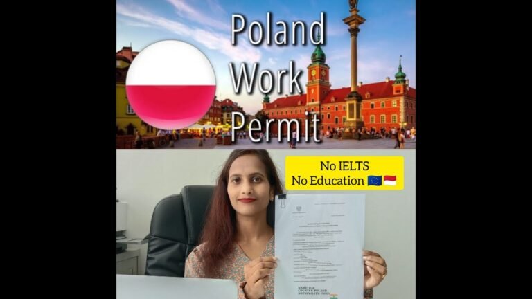 Poland Government Announced | Jobs Europe Work Permit | Europe Work Visa | No Ielts Urgent Hiring