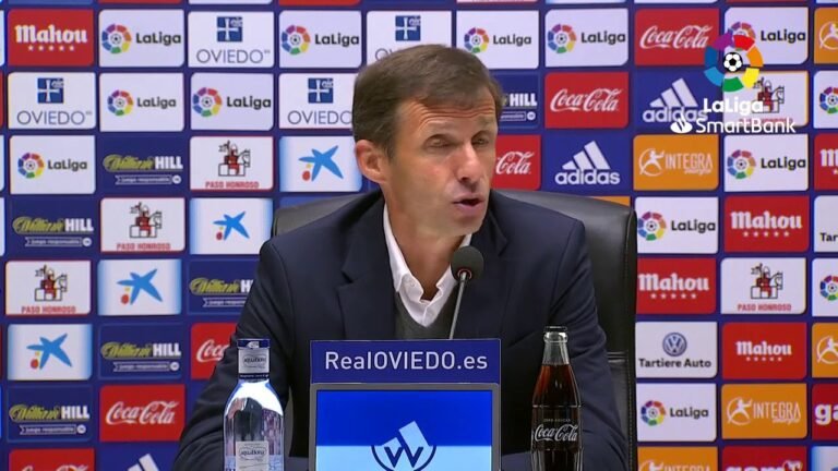 Rueda de prensa Real Oviedo vs SD Ponferradina