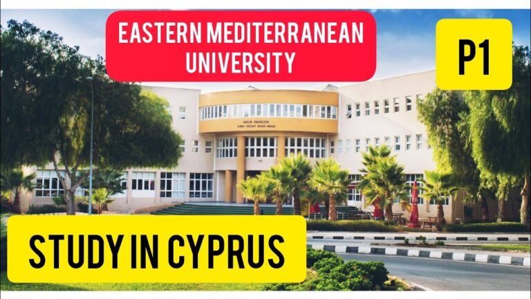 STUDY IN CYPRUS AT EASTERN MEDITERRANEAN UNIVERSITY|TUITION FEE,PROGRAMS, ADMISSION DOCUMENTS PART 1