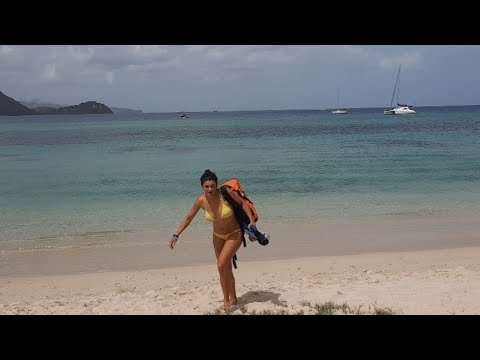 Solo sailor female Martinique – St. Lucia. First aproach and caribbean island life