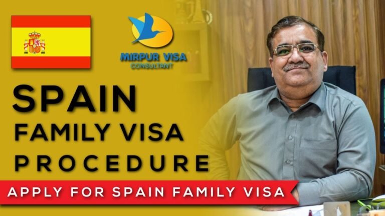 Spain Family Visa || Settlement visa abroad || Spanish Settlement visa