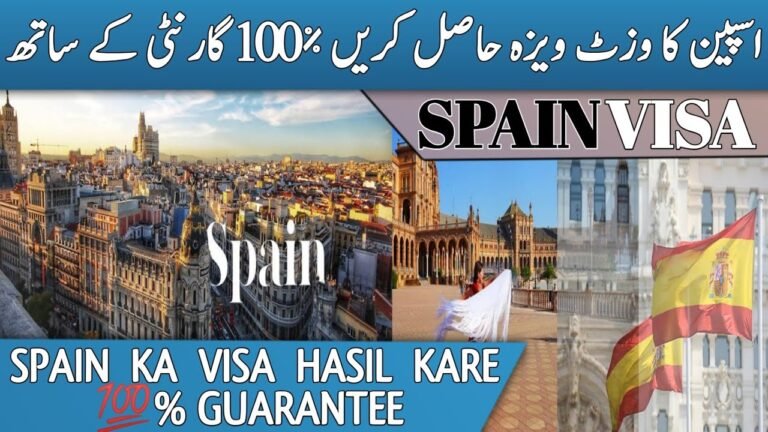 Spain Visit Visa For Pakistan ,Great News For Pakistani Passport Holder|Spain Tourist Visa