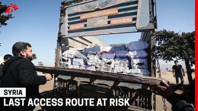 Syria: Last Access Route to the Northwest at Risk of Closure