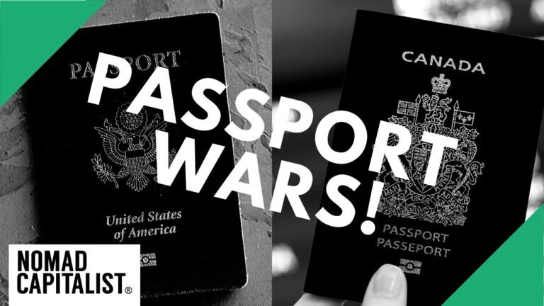 US Passport vs. Canadian Passport #PassportWars