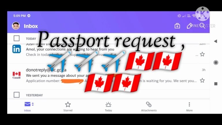 VFS Canada passport request  | Passport stamping request   | 2 Way Passport Courier service By IRCC