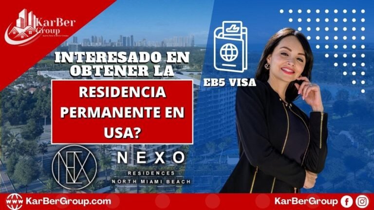 Webinar – Nexo Residences: ¿Residencia permanente en USA? EB5 VISA