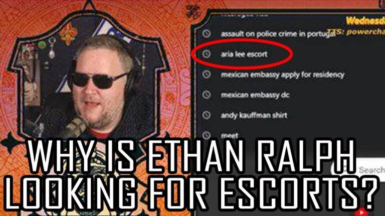 Why Is Ethan Ralph Looking Up Escorts & Mexican Residency? – $3 TTS