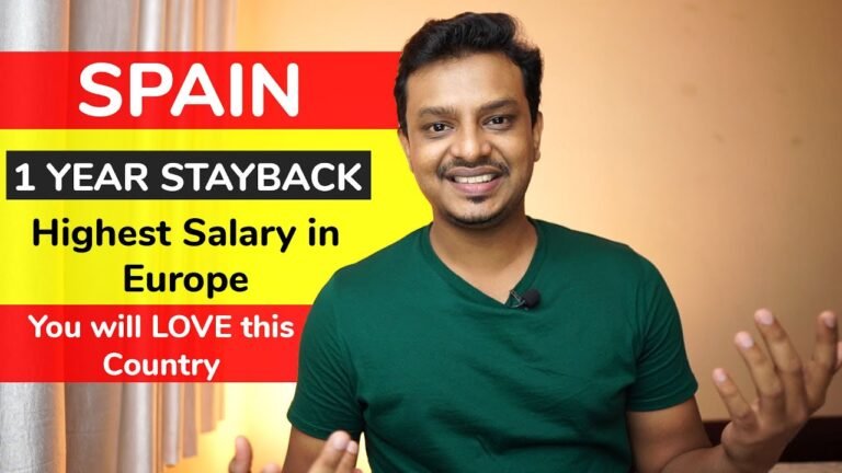 You will Love Spain  Highest Salary in Europe! is it a good option?